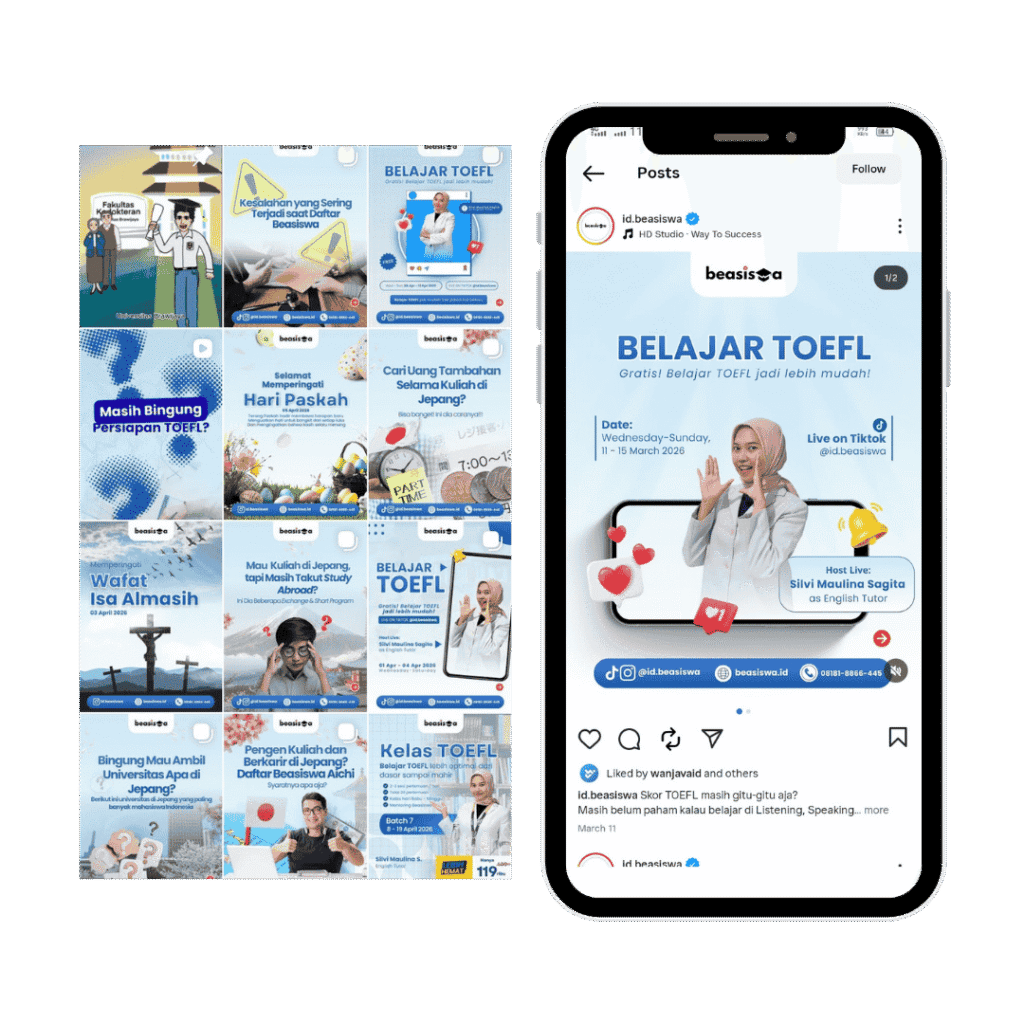 Social Media Beasiswa Indonesia