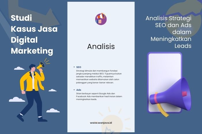Analisis Studi Kasus jasa digital marketing mulai dari SEO dan Ads