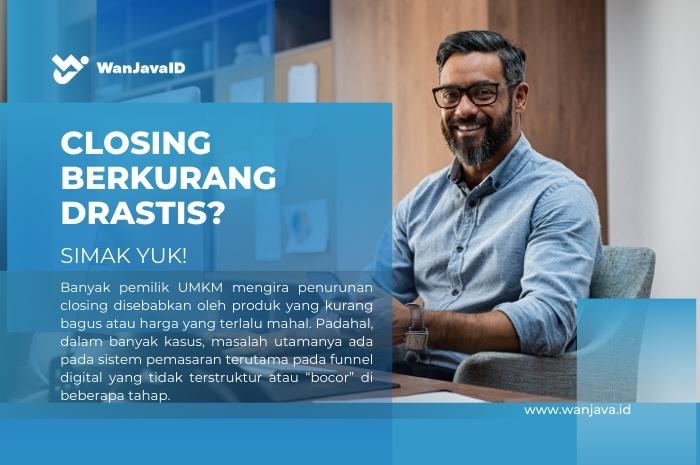 Bagaimana cara evaluasi Closing untuk digital marketing UMKM