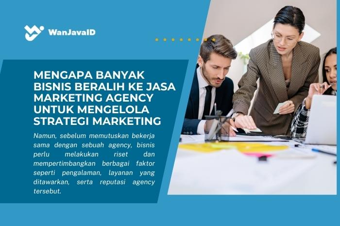 jasa marketing agency bisa membantu dalam penerapan strategi marketing