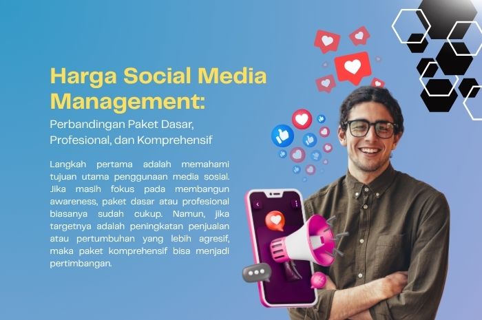 berapa harga social media management per paket yang ditawarkan