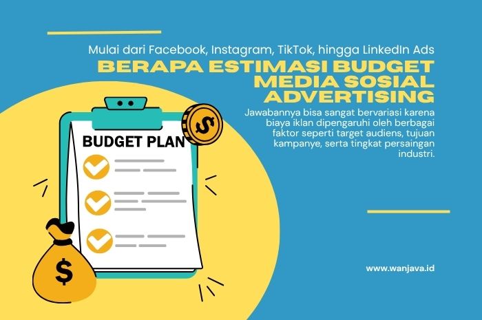 berapa budget media sosial advertising di berbagai platform