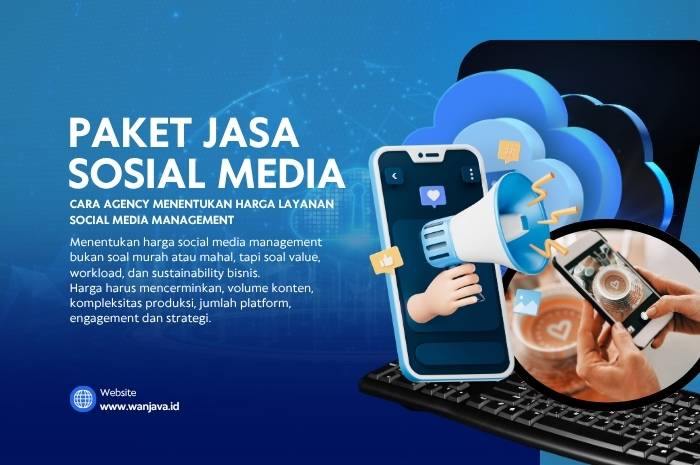 bagaimana cara untuk menentukan harga ditiap layanan pada paket jasa sosial media
